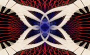 PianoScape #4 - Surreal series - piano keyboard abstract mirrored perspective Photograph by Peter Herman
