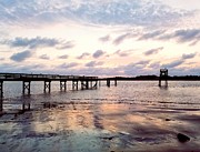 Pier in the Pink Photograph by Suzy Piatt