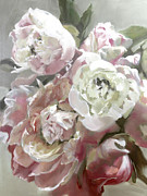 Pink Bouquet Light Painting by Roxanne Dyer