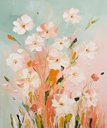 Poetry in Bloom Painting by Lourry Legarde