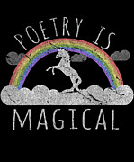 Poetry Is Magical Digital Art by Flippin Sweet Gear