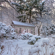 Poet's Shed in Snow Photograph by Marilyn Cornwell Poet's Shed in Snow Photograph by Marilyn Cornwell