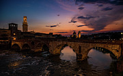 Ponte Pietra Photograph by Ian Stotesbury