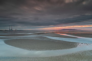 Poolbeg Chimneys and Howth across Dublin Bay Photograph by Adrian Hendroff