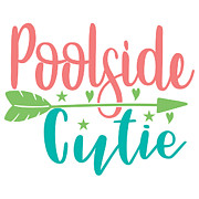 Poolside Cutie Digital Art by Jacob Zelazny
