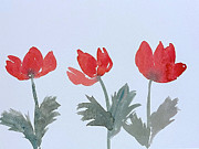 Poppies Painting by Lisa Neuman