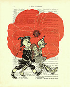 Poppy Field Mixed Media by Madame Memento