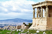 Athens- Porch of the Caryatids Photograph by Anorel