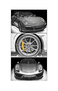 Porsche 911 and 918 Triptych Photograph by Stefano Senise Porsche 911 and 918 Triptych Photograph by Stefano Senise
