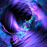 Portal Digital Art by Mary Ann Benoit