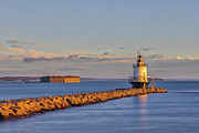 Portland Spring Point Ledge Lighthouse and Fort Gorges Photograph by Juergen Roth Portland Spring Point Ledge Lighthouse and Fort Gorges Photograph by Juergen Roth