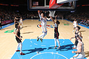 Portland Trail Blazers v Oklahoma City Thunder Photograph by Zach Beeker