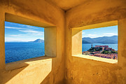 Portoferraio from old windows. Elba island Photograph by Stefano Orazzini