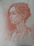 Portrait from life Drawing by James Andrews