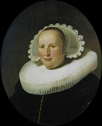 Portrait of Maertgen van Bilderbeecq 1633 Mixed Media by Rembrandt van Rijn