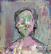 Portrait of Someone  Mixed Media by Eric Rottcher