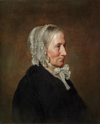 Portrait of the Artists Mother Painting by Allen Smith