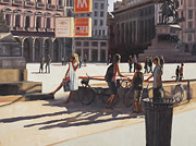 Posing 1 Painting by Tate Hamilton