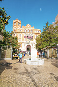 Post Office in Flower Square, Cadiz, Spain Photograph by Stuart Chard