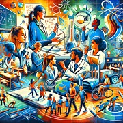 Poster collage of college teachers -1 Digital Art by Retro Movie Posters