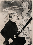 Pour toi Drawing by Henri de Toulouse-Lautrec