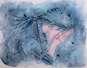 Powerful Emotion .... The Cry Painting by Kelly Mills Powerful Emotion .... The Cry Painting by Kelly Mills