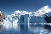 Powerful Ice in Glacier Bay Digital Art by Ella Winters