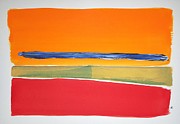 Prairie Fire Painting by John Klobucher