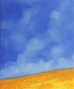 Prato Giallo Cielo Azzurro Painting by Guido Borelli Prato Giallo Cielo Azzurro Painting by Guido Borelli