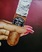 Pretty Smoke Painting by Snater George