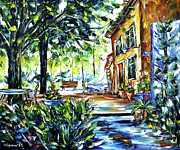 Provence Idyll Painting by Mirek Kuzniar
