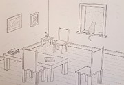 Provence Parlor Drawing by John Klobucher