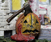 Pumpkin Head Photograph by Randall Photoshoot Pumpkin Head Photograph by Randall Photoshoot