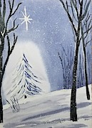 Quiet Night Painting by Ann Frederick