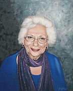 Rozzi Simon Painting by Christopher Shellhammer