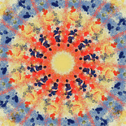 Radiant Improvisation Digital Art by Bentley Davis Radiant Improvisation Digital Art by Bentley Davis
