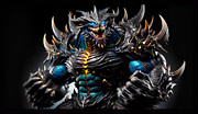 Raging Fists Digital Art by Shawn Dall Raging Fists Digital Art by Shawn Dall