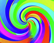 Rainbow Love Digital Art by Cherry Vercher