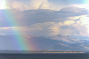 Rainbow On Lake Yellowstone Photograph by Brook Burling