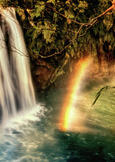 Rainbow. Shifen Waterfall Digital Art by Edward Galagan Rainbow. Shifen Waterfall Digital Art by Edward Galagan