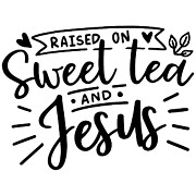Raised on sweet tea and Jesus Digital Art by Jacob Zelazny