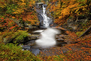 Raymondskill Falls Autumn Photograph by Susan Candelario Raymondskill Falls Autumn Photograph by Susan Candelario