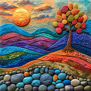 Razzletop Valley Digital Art by Paul Charles