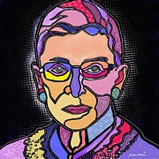 RBG Digital Art by Marconi Calindas