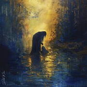 Rebirth in the Waters of Grace Digital Art by David Miller