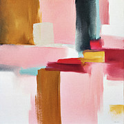 Rebound- Art by Linda Woods Mixed Media by Linda Woods