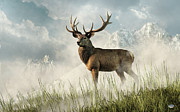 Red Deer Digital Art by Daniel Eskridge Red Deer Digital Art by Daniel Eskridge