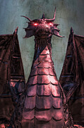 Red Dragon Metal Sculpture Digital Art by John Twynam Red Dragon Metal Sculpture Digital Art by John Twynam