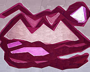 Red Mountain Digital Art by Kirt Tisdale