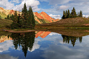 Red Mountain Sunrise Photograph by Angela Moyer